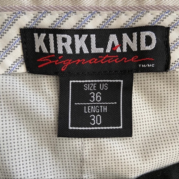 Kirkland Men’s Black 100% Wool Dress Pant, 36Wx30L - Picture 5 of 10